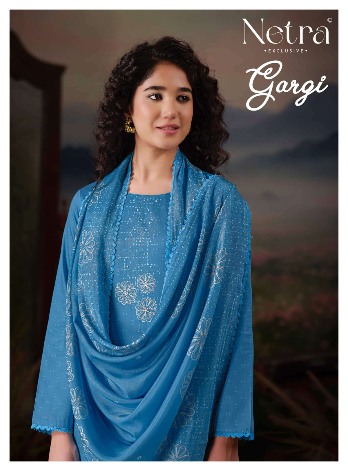 Netra Exclusive Gargi Dress Material Wholesale Catalogue - Amrah Wholesale