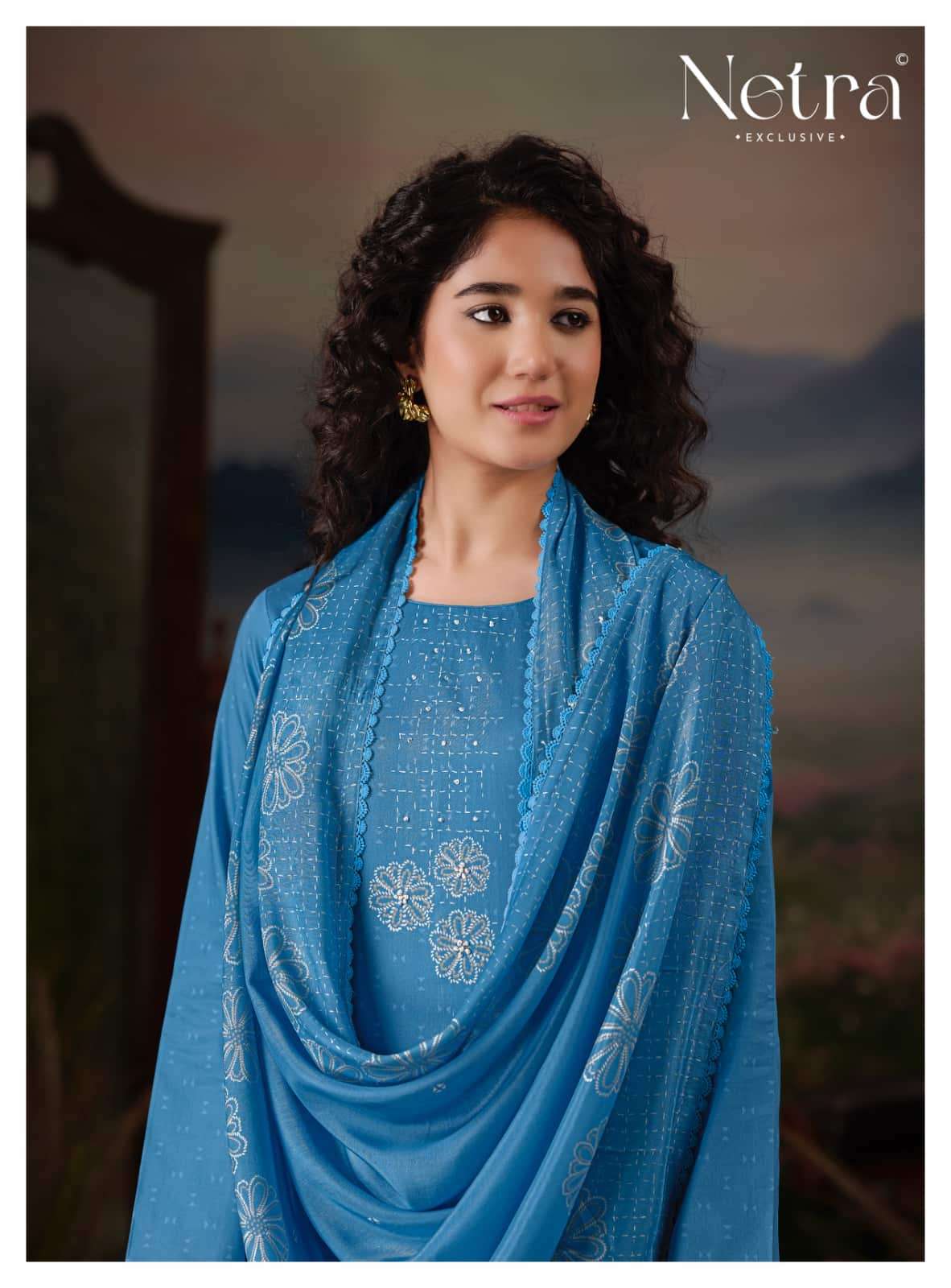 Netra Exclusive Gargi Dress Material Wholesale Catalogue - Amrah Wholesale