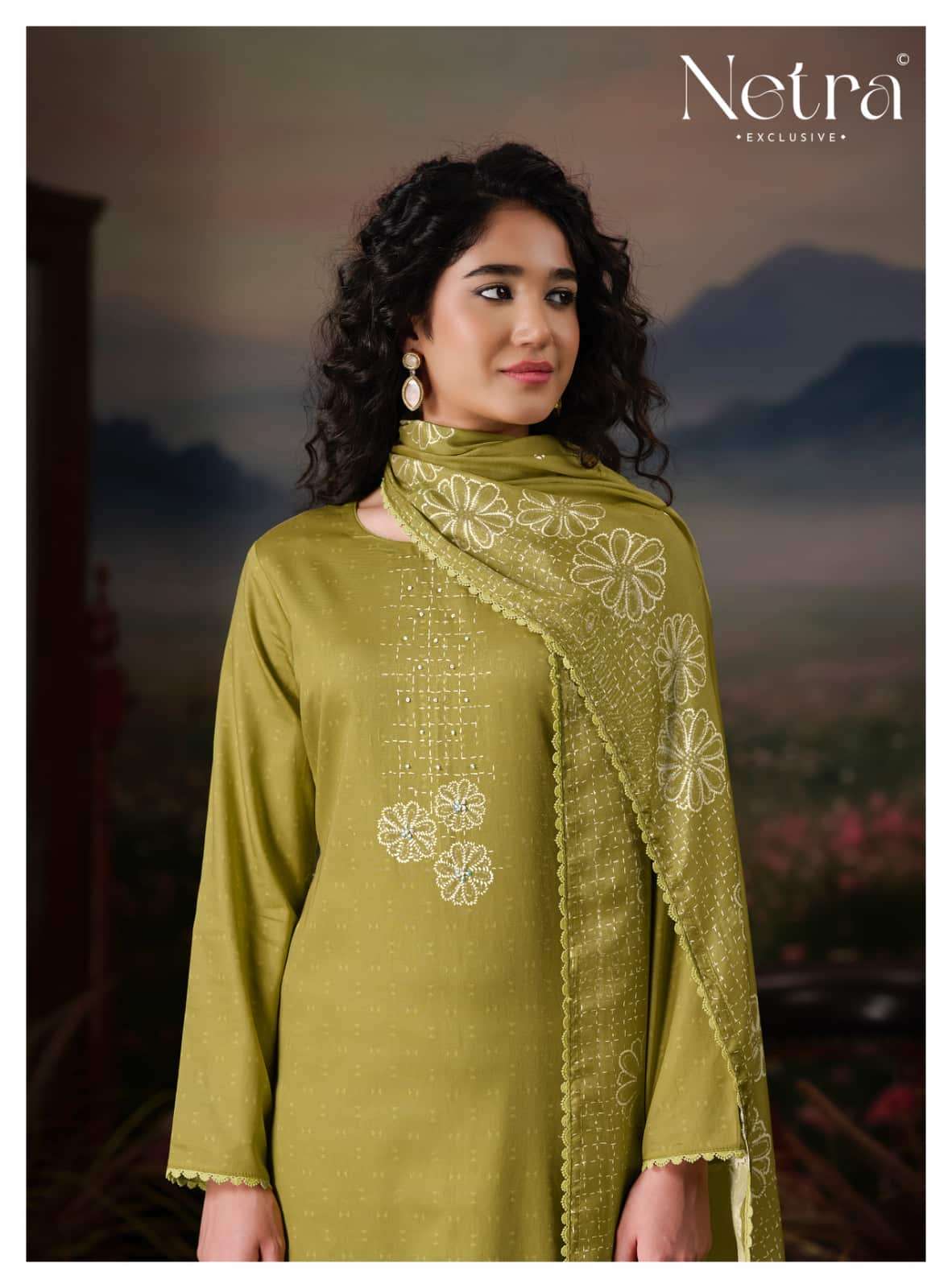 Netra Exclusive Gargi Dress Material Wholesale Catalogue - Amrah Wholesale
