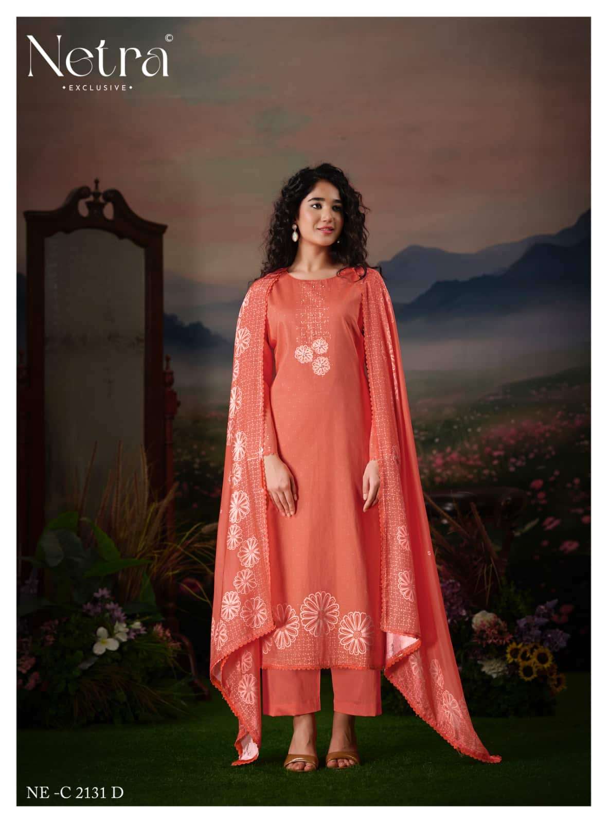Netra Exclusive Gargi Dress Material Wholesale Catalogue - Amrah Wholesale