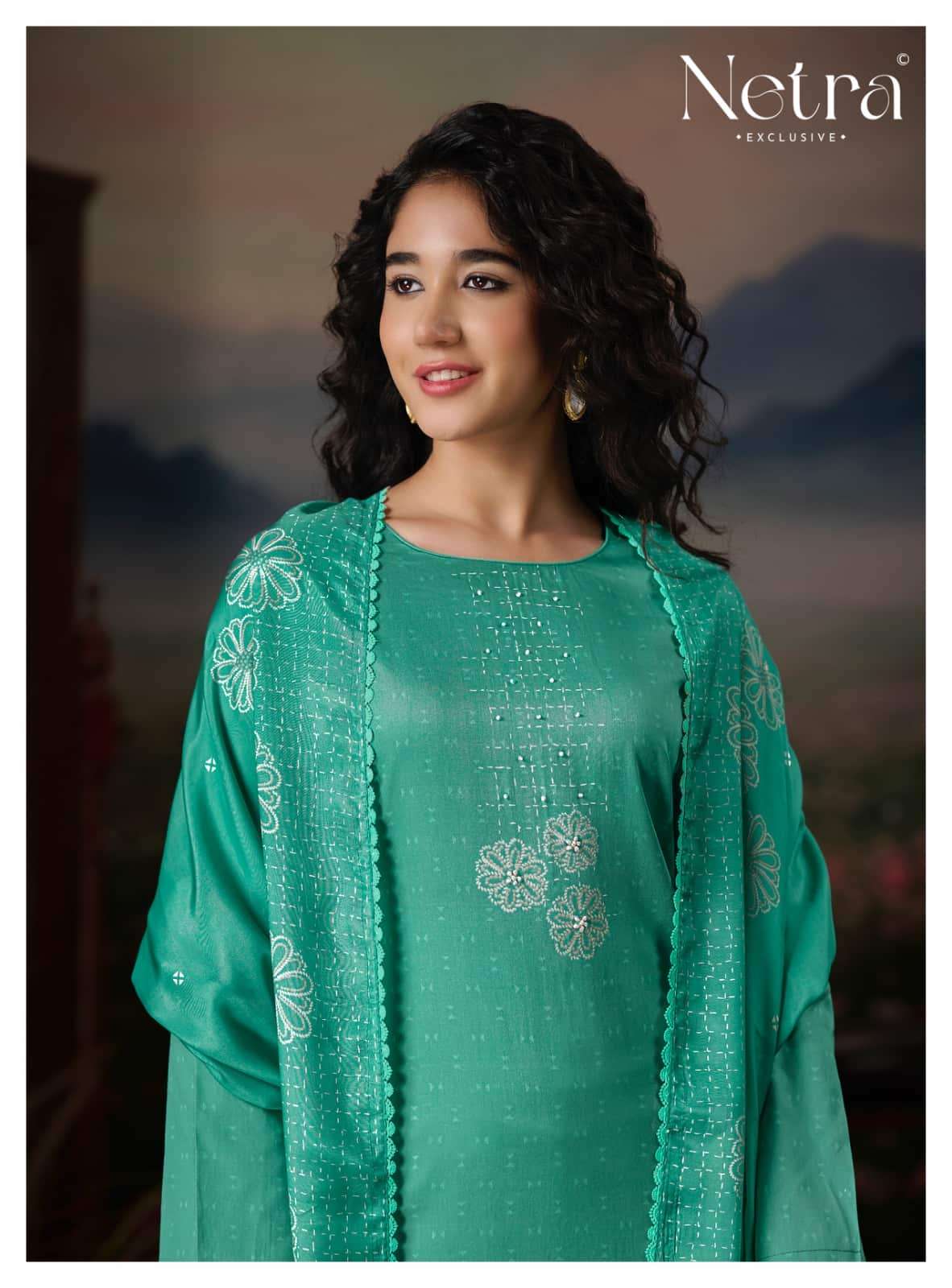 Netra Exclusive Gargi Dress Material Wholesale Catalogue - Amrah Wholesale