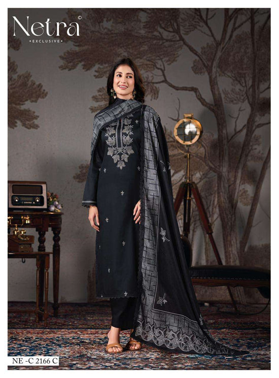 Netra Exclusive Gucci Vol 10 Pure Cotton Dress Material - Amrah Wholesale