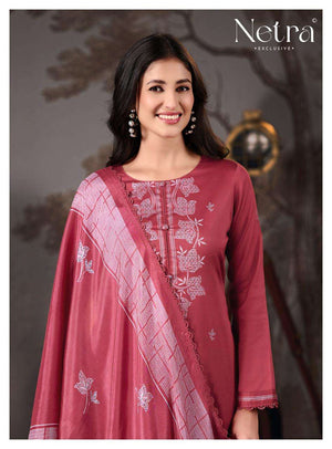 Netra Exclusive Gucci Vol 10 Pure Cotton Dress Material - Amrah Wholesale