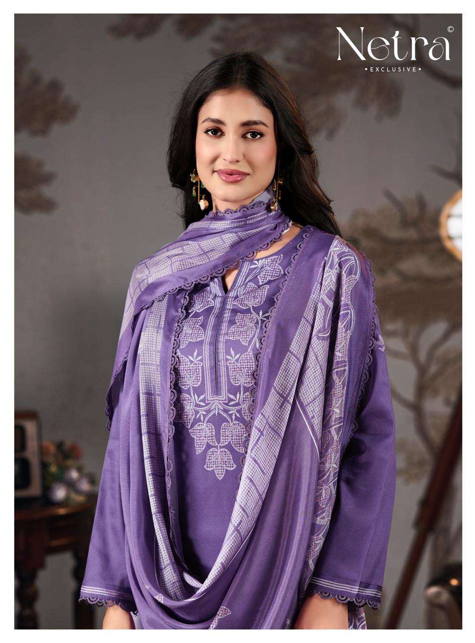 Netra Exclusive Gucci Vol 10 Pure Cotton Dress Material - Amrah Wholesale