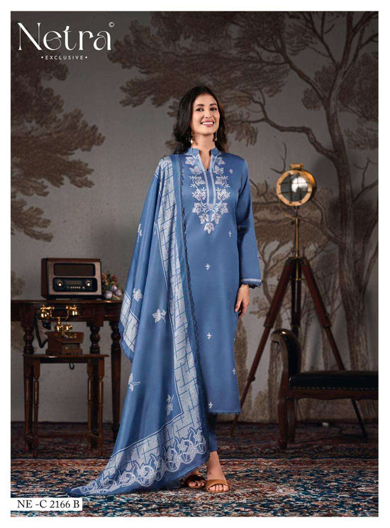 Netra Exclusive Gucci Vol 10 Pure Cotton Dress Material - Amrah Wholesale
