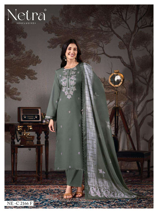 Netra Exclusive Gucci Vol 10 Pure Cotton Dress Material - Amrah Wholesale