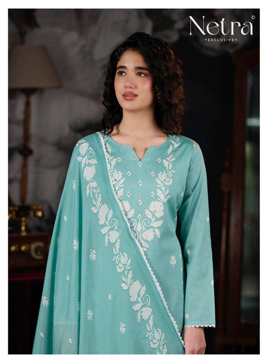 Netra Exclusive Gucci Vol 13 Premium Cotton Dress Material - Amrah Wholesale