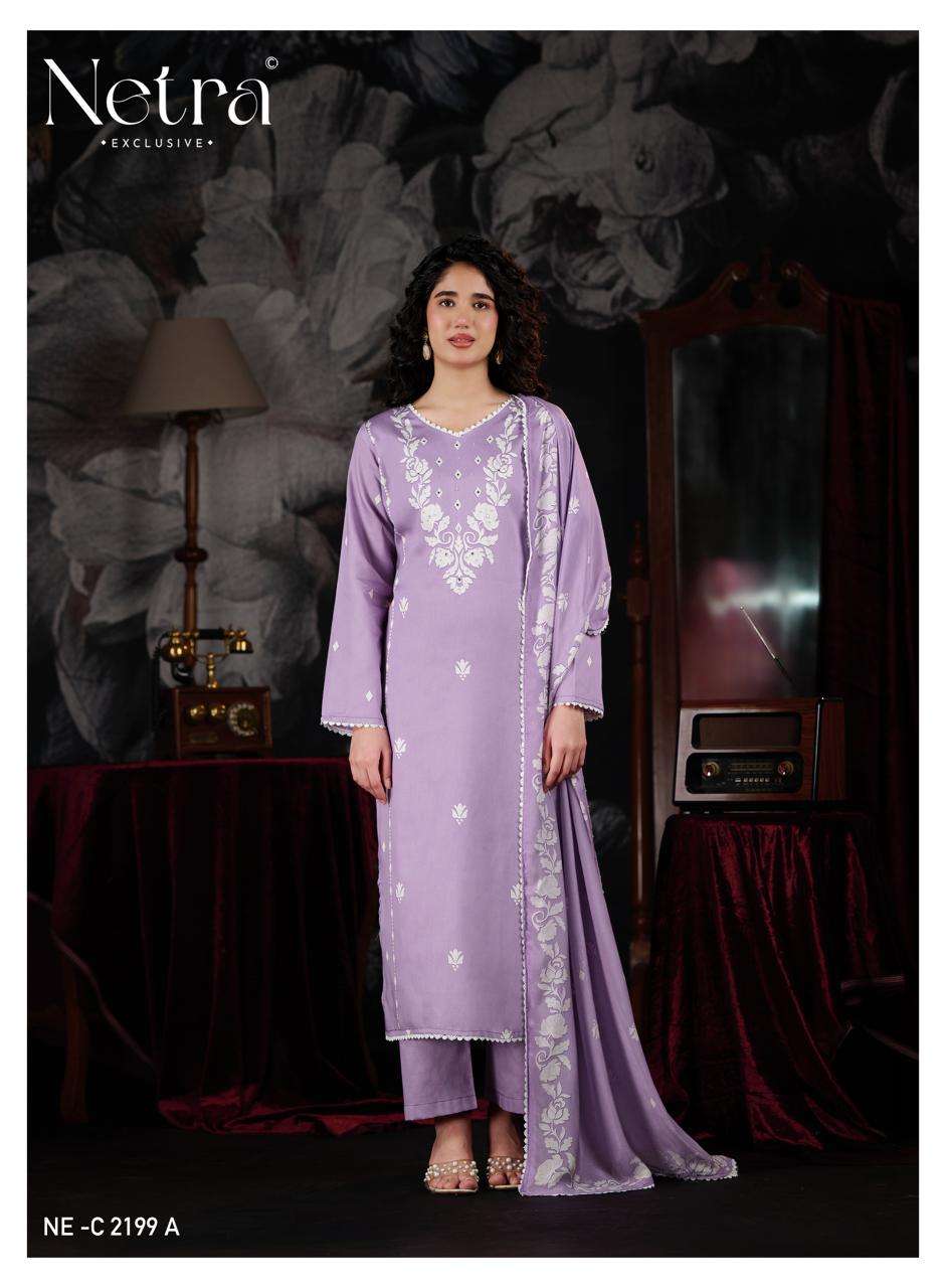 Netra Exclusive Gucci Vol 13 Premium Cotton Dress Material - Amrah Wholesale