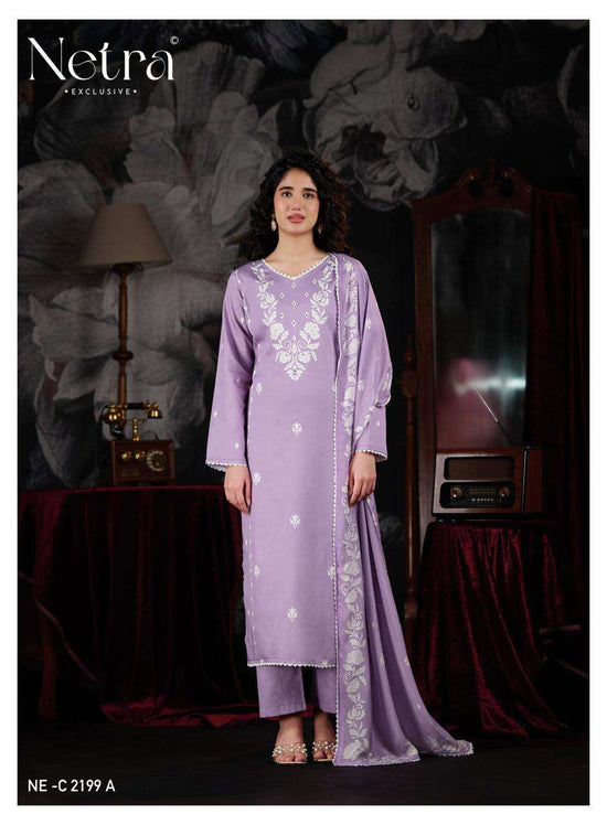 Netra Exclusive Gucci Vol 13 Premium Cotton Dress Material - Amrah Wholesale