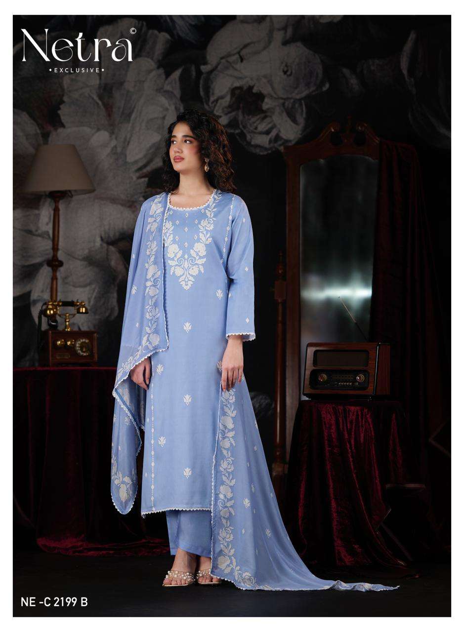 Netra Exclusive Gucci Vol 13 Premium Cotton Dress Material - Amrah Wholesale