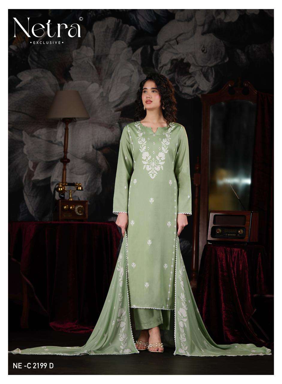 Netra Exclusive Gucci Vol 13 Premium Cotton Dress Material - Amrah Wholesale