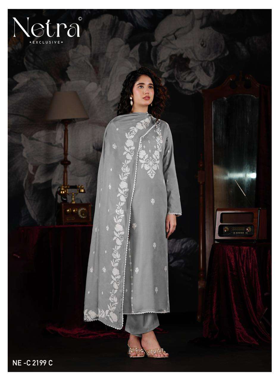 Netra Exclusive Gucci Vol 13 Premium Cotton Dress Material - Amrah Wholesale