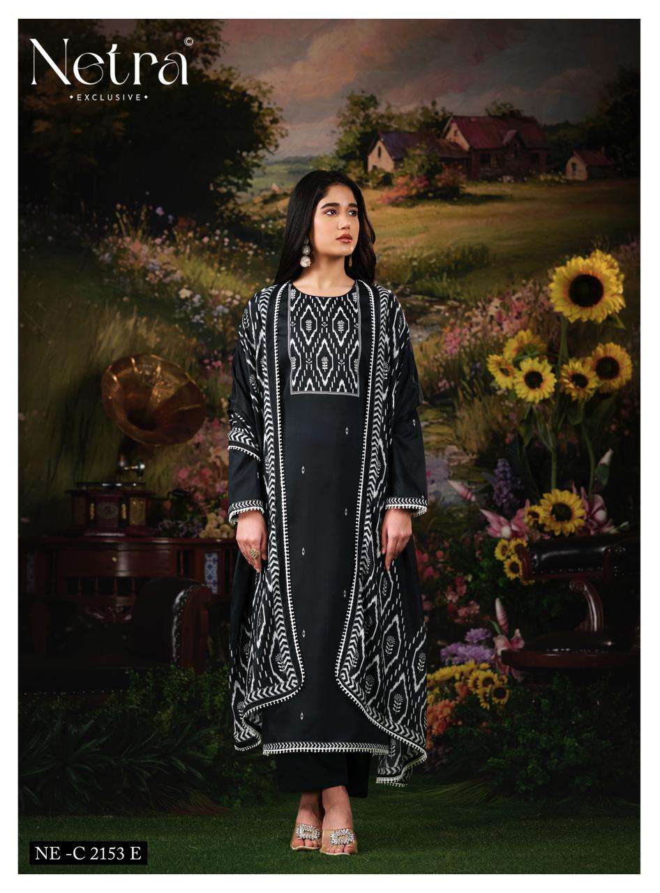 Netra Exclusive Gucci Vol 4 Cotton Satin Pakistani Suit - Amrah Wholesale