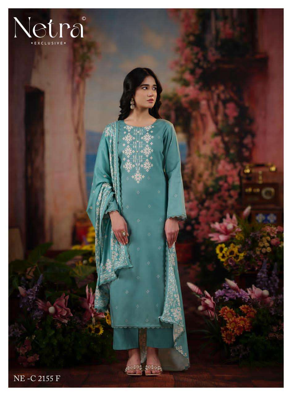 Netra Exclusive Gucci Vol 6 Pure Cotton Premium Dress Material - Amrah Wholesale
