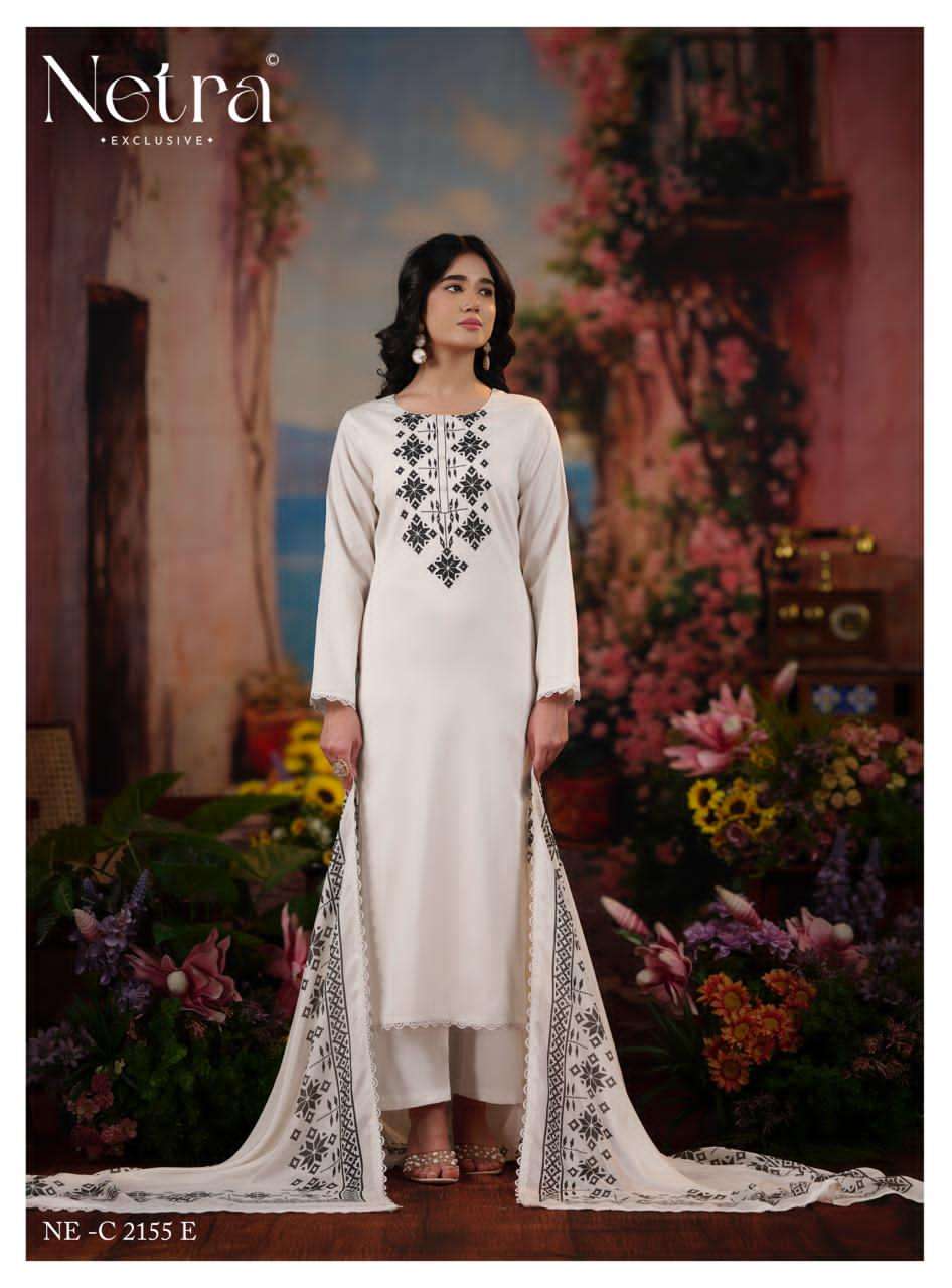 Netra Exclusive Gucci Vol 6 Pure Cotton Premium Dress Material - Amrah Wholesale