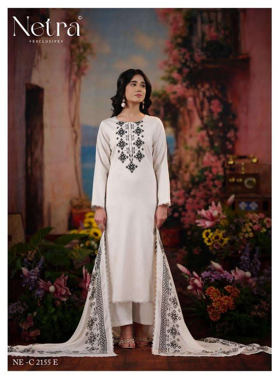 Netra Exclusive Gucci Vol 6 Pure Cotton Premium Dress Material - Amrah Wholesale