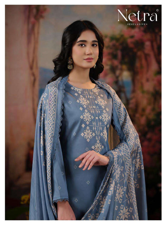 Netra Exclusive Gucci Vol 6 Pure Cotton Premium Dress Material - Amrah Wholesale