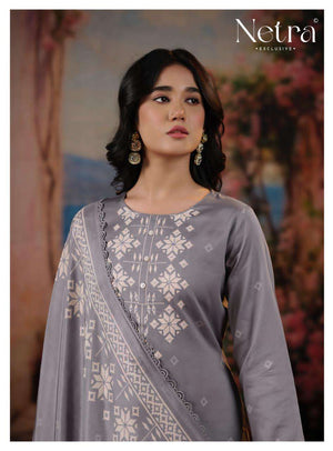 Netra Exclusive Gucci Vol 6 Pure Cotton Premium Dress Material - Amrah Wholesale