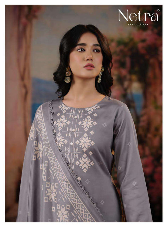 Netra Exclusive Gucci Vol 6 Pure Cotton Premium Dress Material - Amrah Wholesale