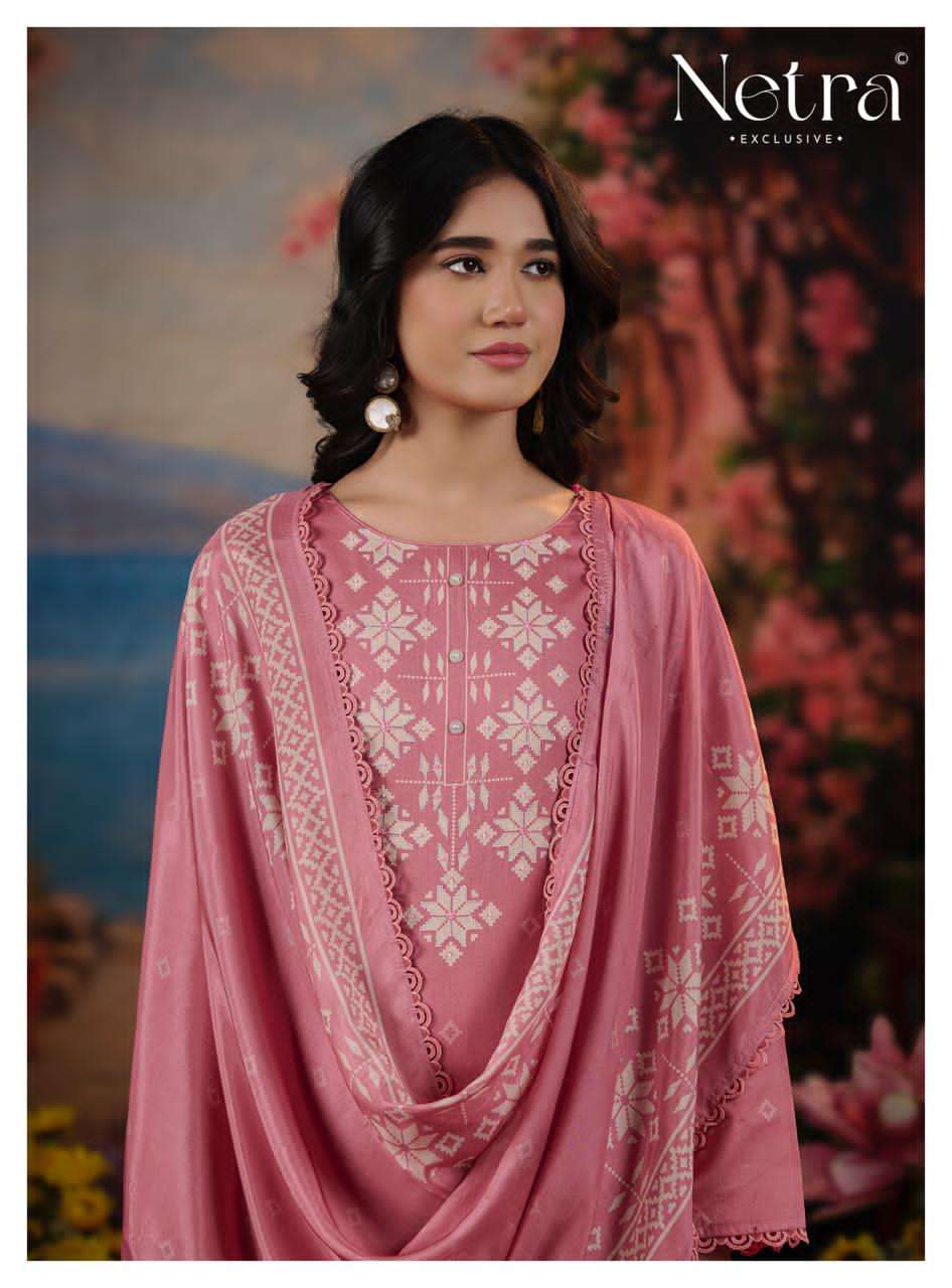 Netra Exclusive Gucci Vol 6 Pure Cotton Premium Dress Material - Amrah Wholesale