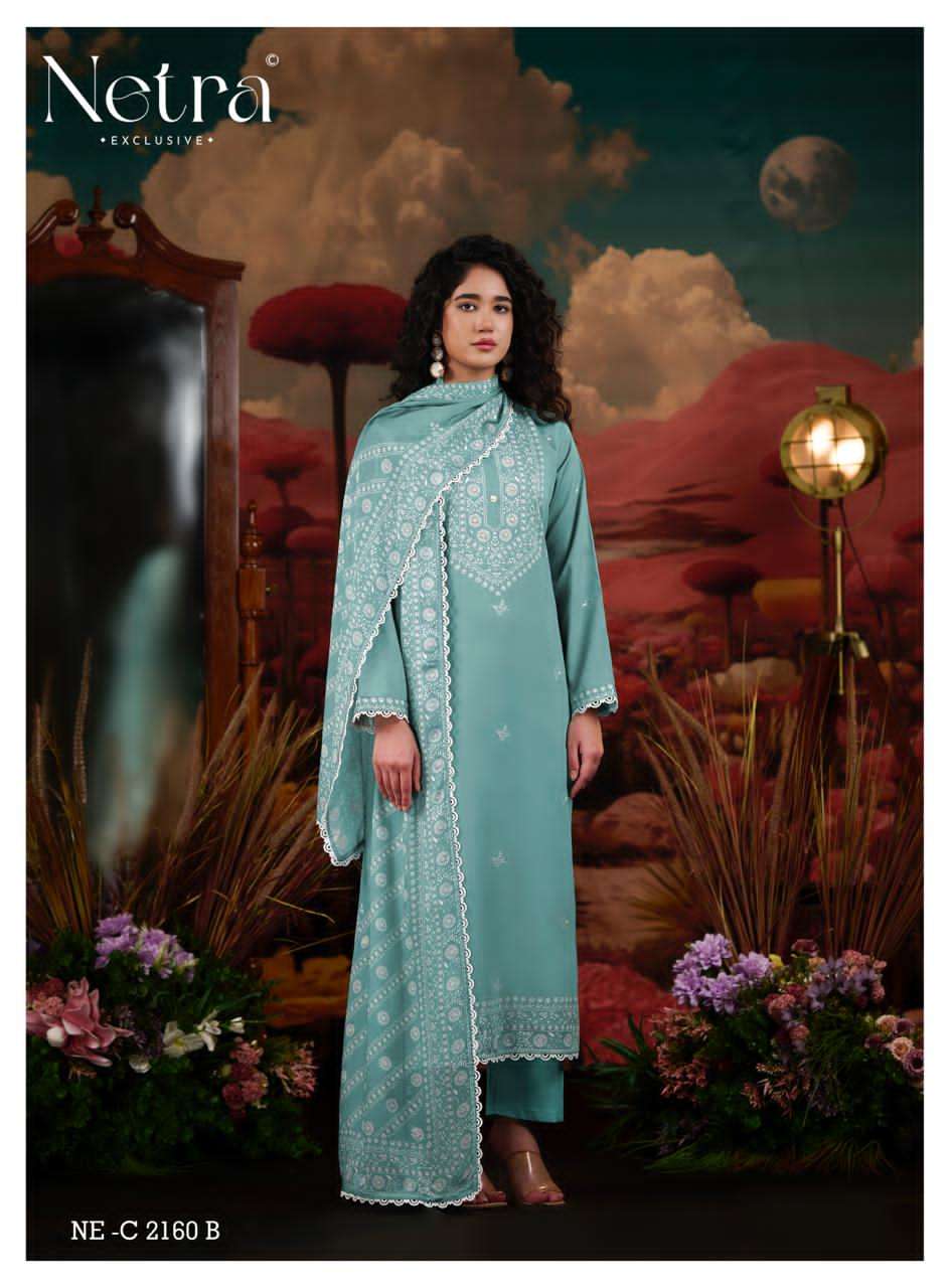 Netra Exclusive Gucci Vol 8 Pure Cotton Dress Material - Amrah Wholesale