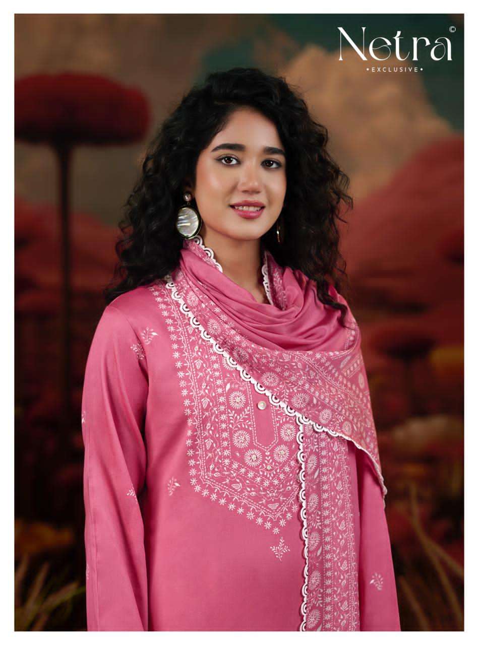 Netra Exclusive Gucci Vol 8 Pure Cotton Dress Material - Amrah Wholesale