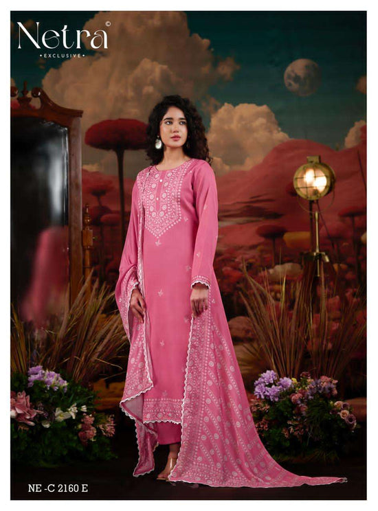 Netra Exclusive Gucci Vol 8 Pure Cotton Dress Material - Amrah Wholesale
