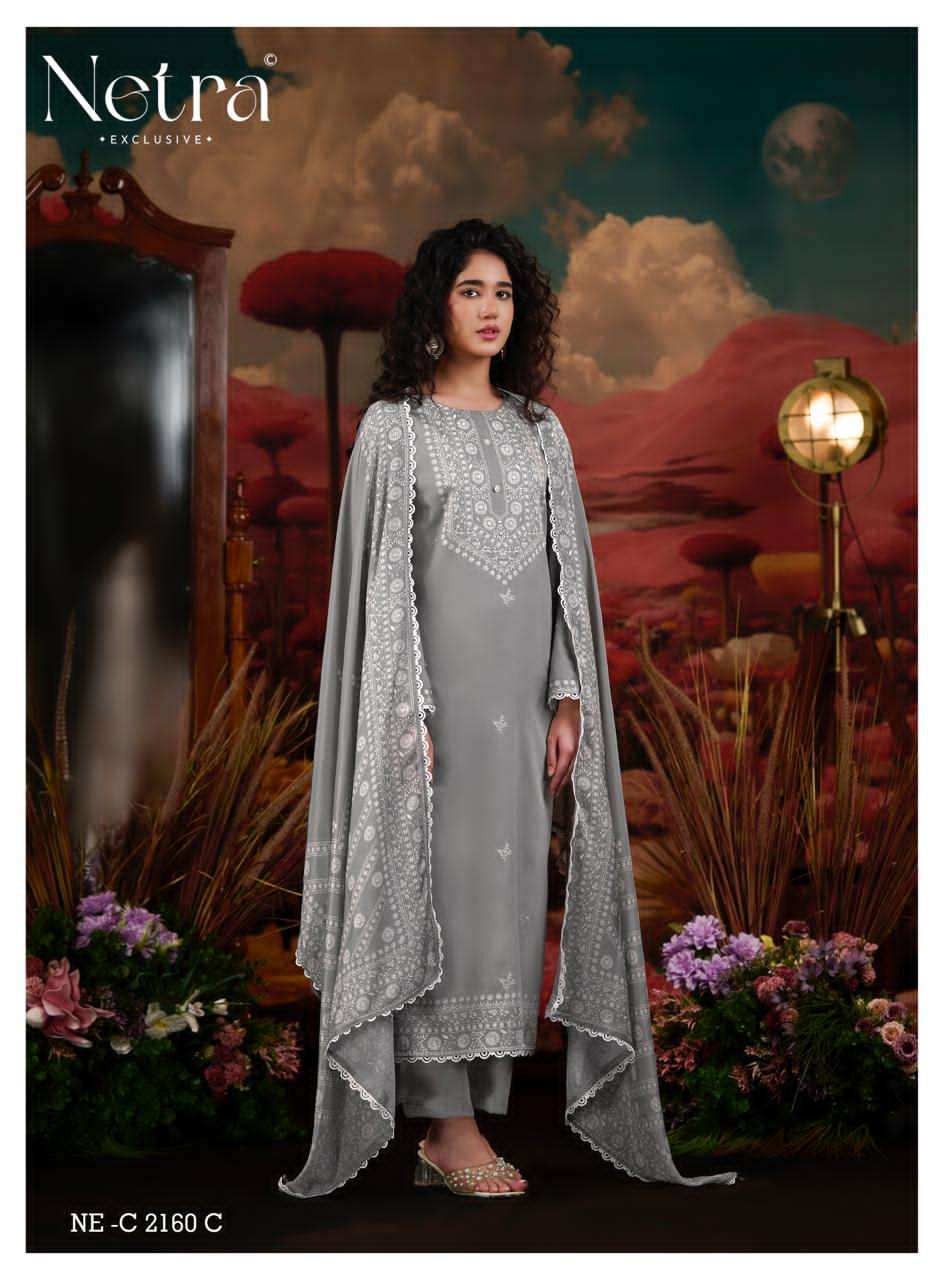Netra Exclusive Gucci Vol 8 Pure Cotton Dress Material - Amrah Wholesale