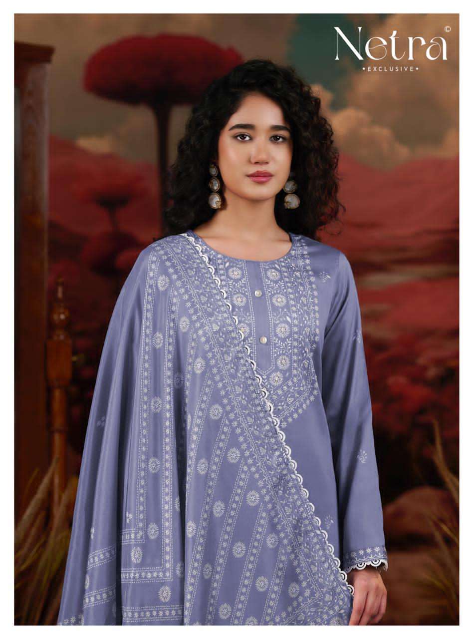 Netra Exclusive Gucci Vol 8 Pure Cotton Dress Material - Amrah Wholesale