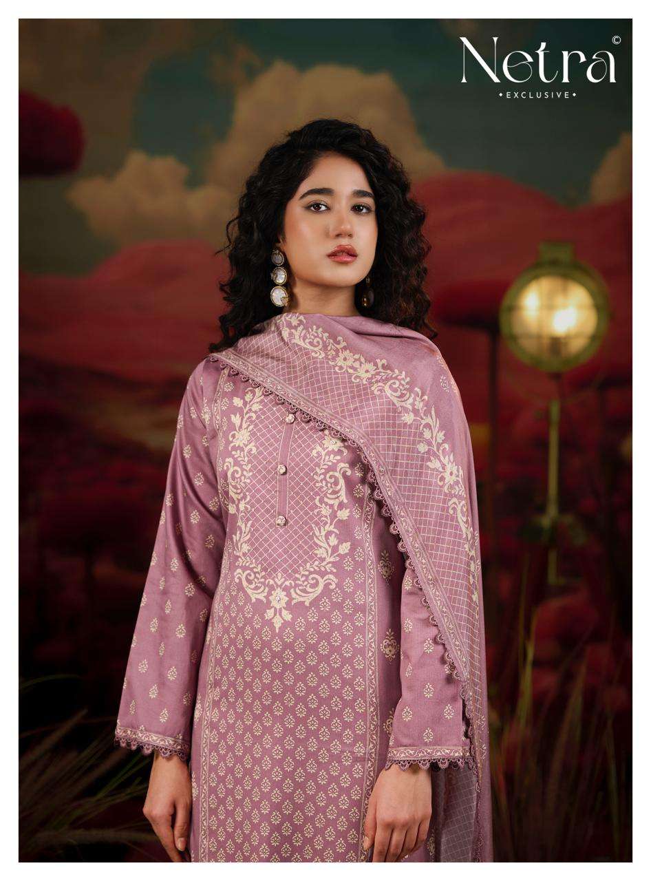 Netra Exclusive Gucci Vol 9 Pure Cotton Digital Printed Dress Material