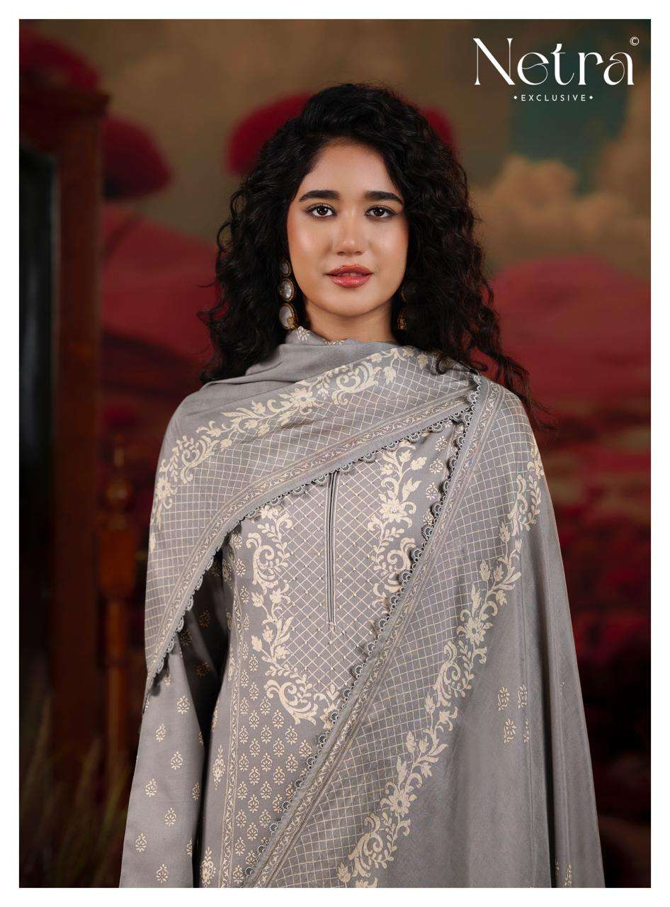 Netra Exclusive Gucci Vol 9 Pure Cotton Digital Printed Dress Material