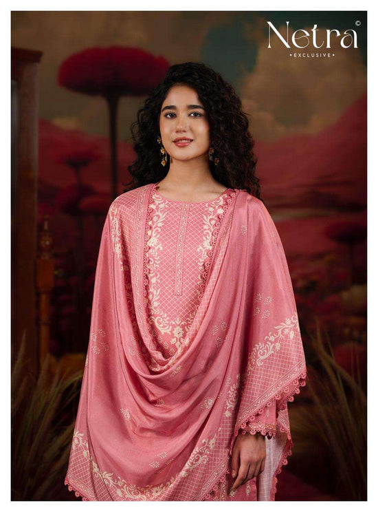 Netra Exclusive Gucci Vol 9 Pure Cotton Digital Printed Dress Material