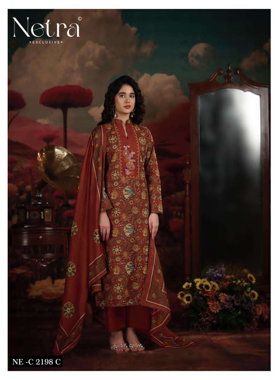 Netra Exclusive Jena Premium Cotton Dress Material