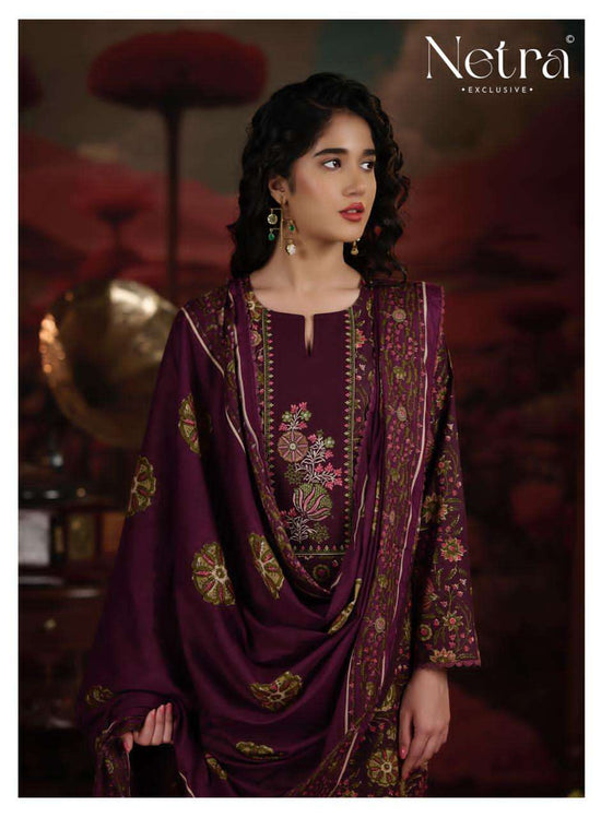 Netra Exclusive Jena Premium Cotton Dress Material