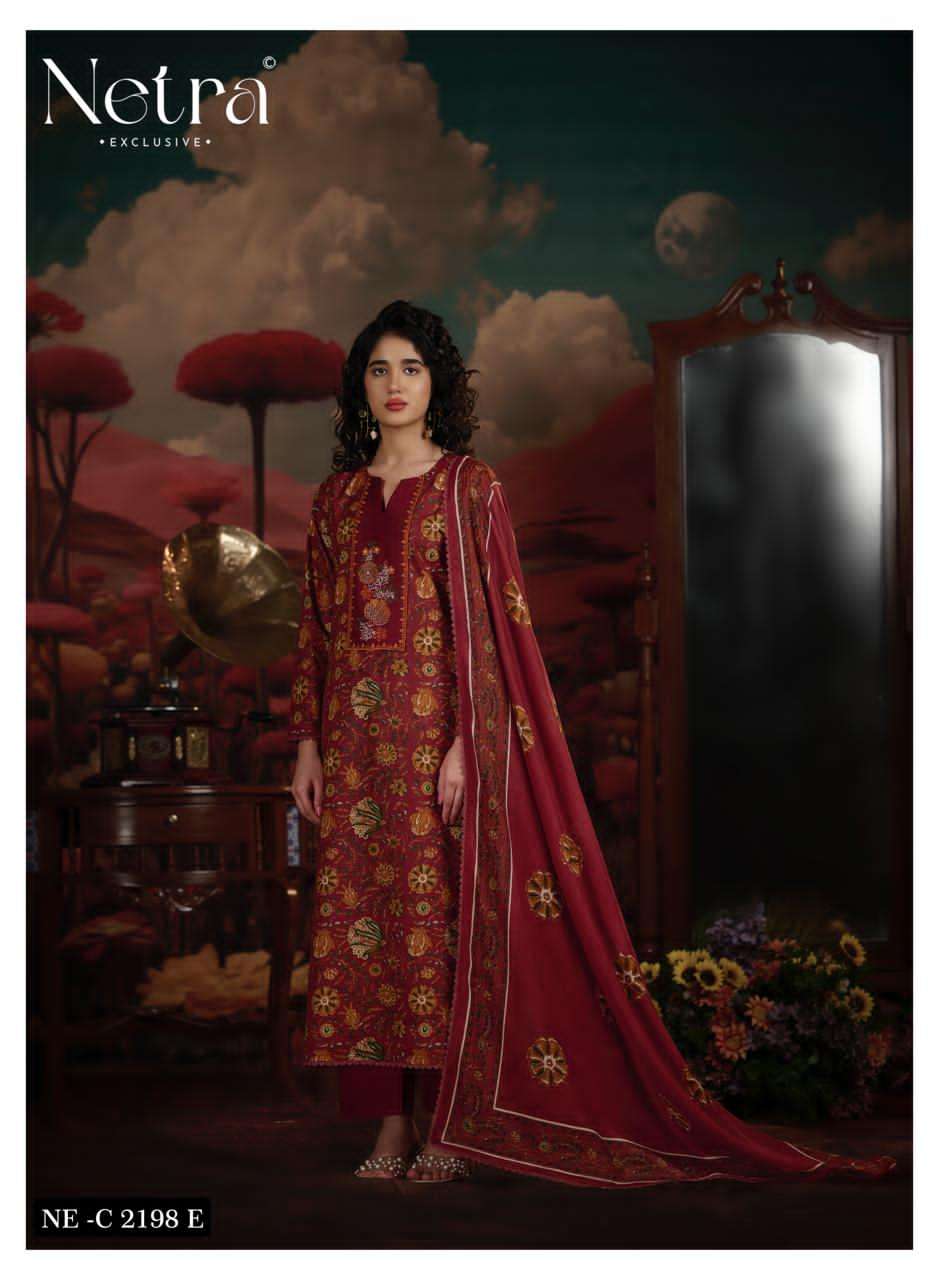 Netra Exclusive Jena Premium Cotton Dress Material
