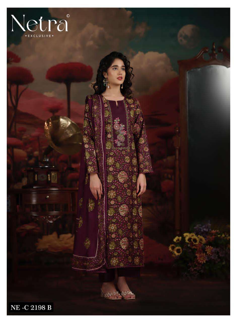 Netra Exclusive Jena Premium Cotton Dress Material
