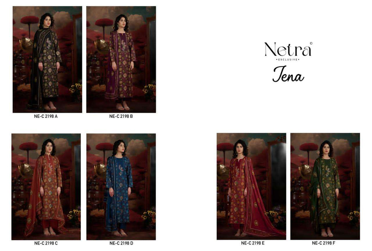 Netra Exclusive Jena Premium Cotton Dress Material