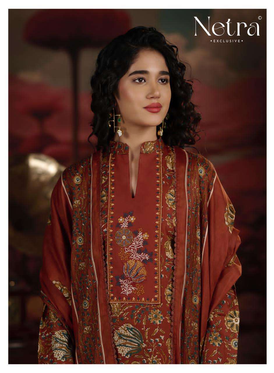 Netra Exclusive Jena Premium Cotton Dress Material