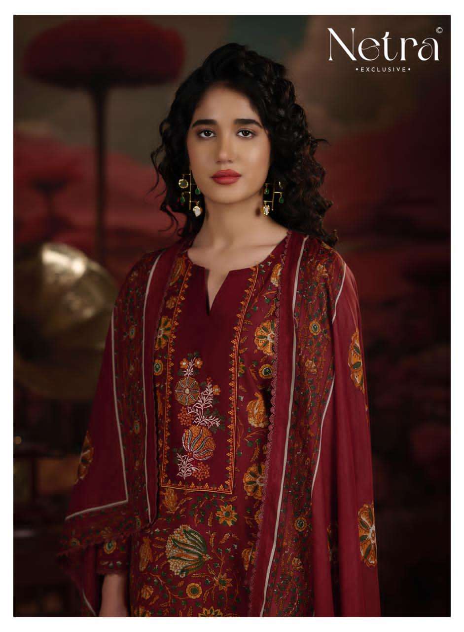 Netra Exclusive Jena Premium Cotton Dress Material