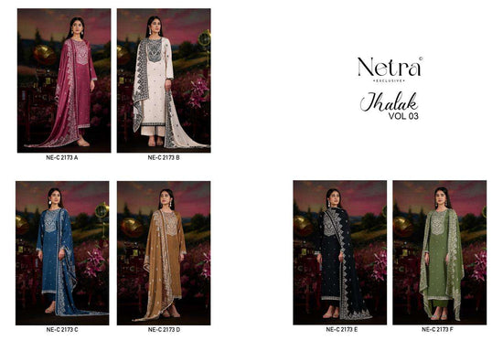 Netra Exclusive Jhalak Vol 3 Cotton Salwar Suit - Amrah Wholesale