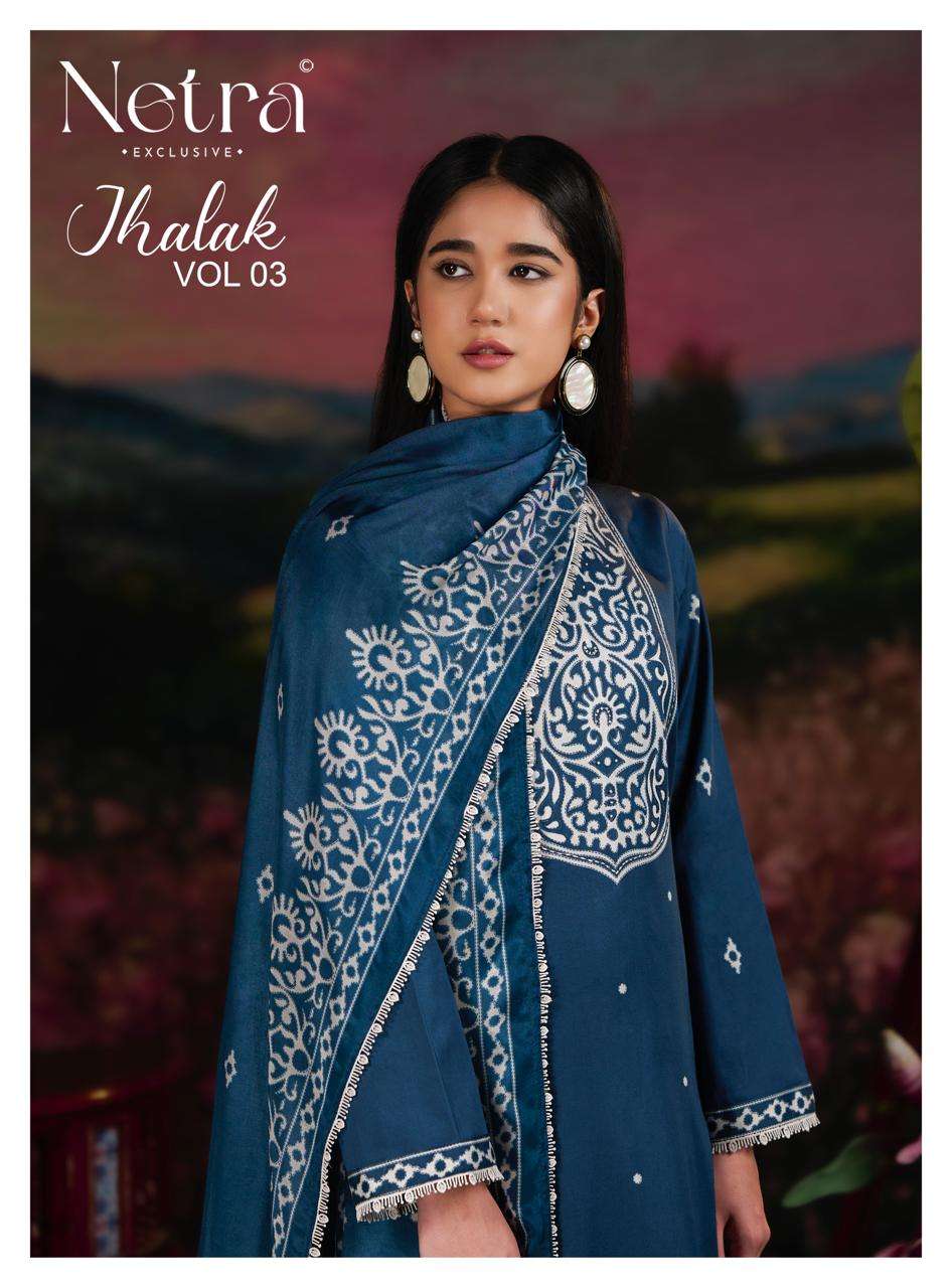 Netra Exclusive Jhalak Vol 3 Cotton Salwar Suit - Amrah Wholesale