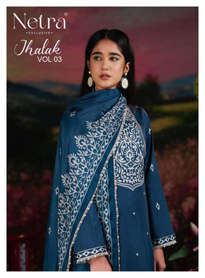 Netra Exclusive Jhalak Vol 3 Cotton Salwar Suit - Amrah Wholesale