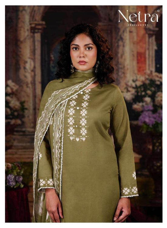 Netra Exclusive Jhalak Vol 4 Cotton Digital Print Dress Material - Amrah Wholesale
