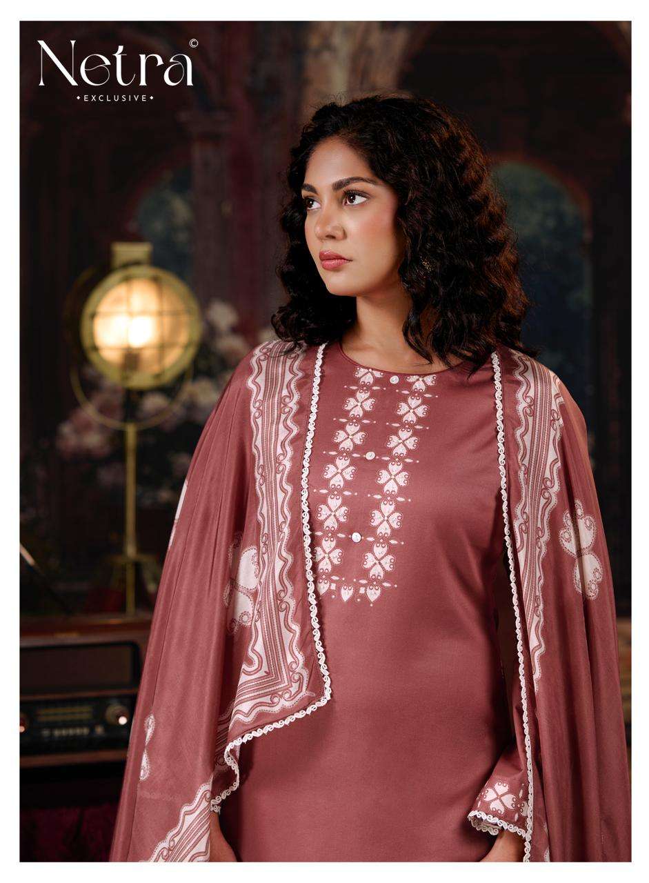 Netra Exclusive Jhalak Vol 4 Cotton Digital Print Dress Material - Amrah Wholesale