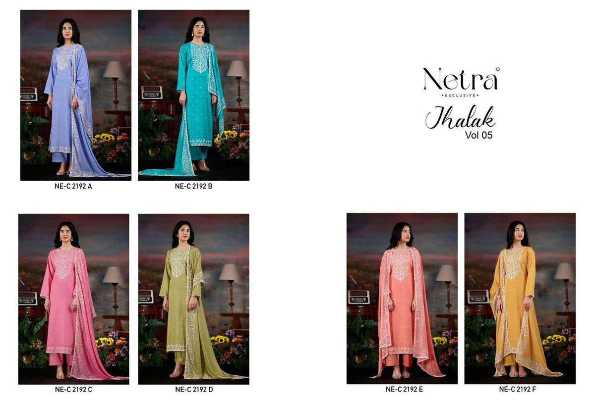 Netra Exclusive Jhalak Vol 5 Premium Cotton Dress Material