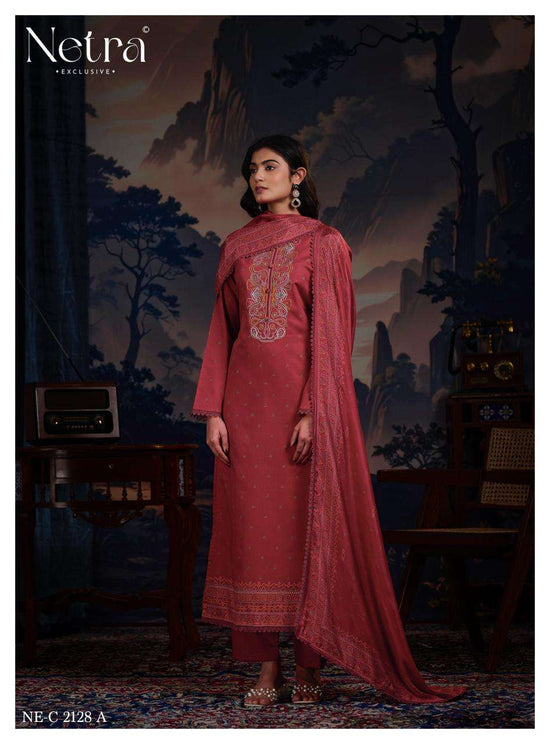 Netra Exclusive Juvi Dress Material Wholesale Catalogue - Amrah Wholesale