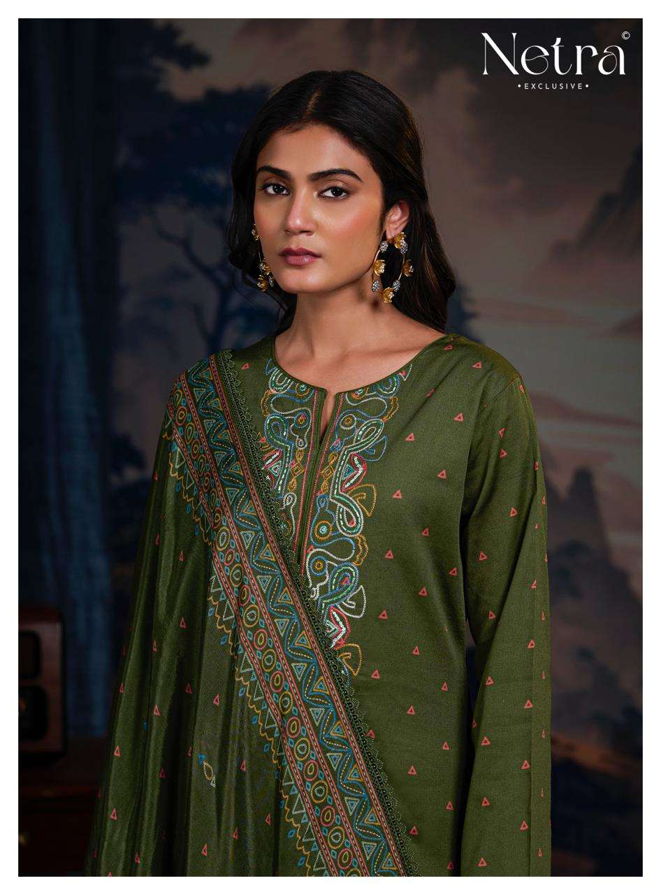 Netra Exclusive Juvi Dress Material Wholesale Catalogue
