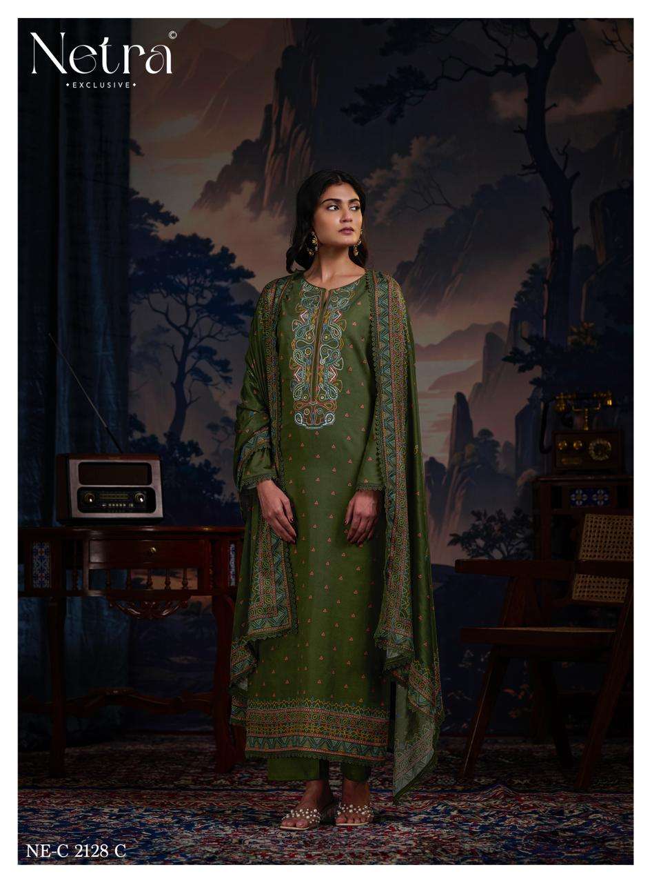 Netra Exclusive Juvi Dress Material Wholesale Catalogue - Amrah Wholesale