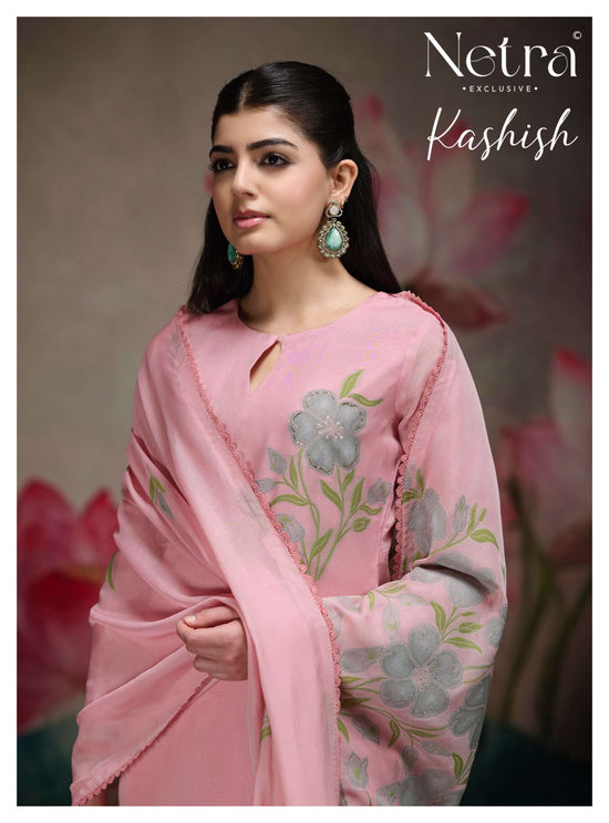 Netra Exclusive Kashish Dress Material Wholesale Catalogue - Amrah Wholesale