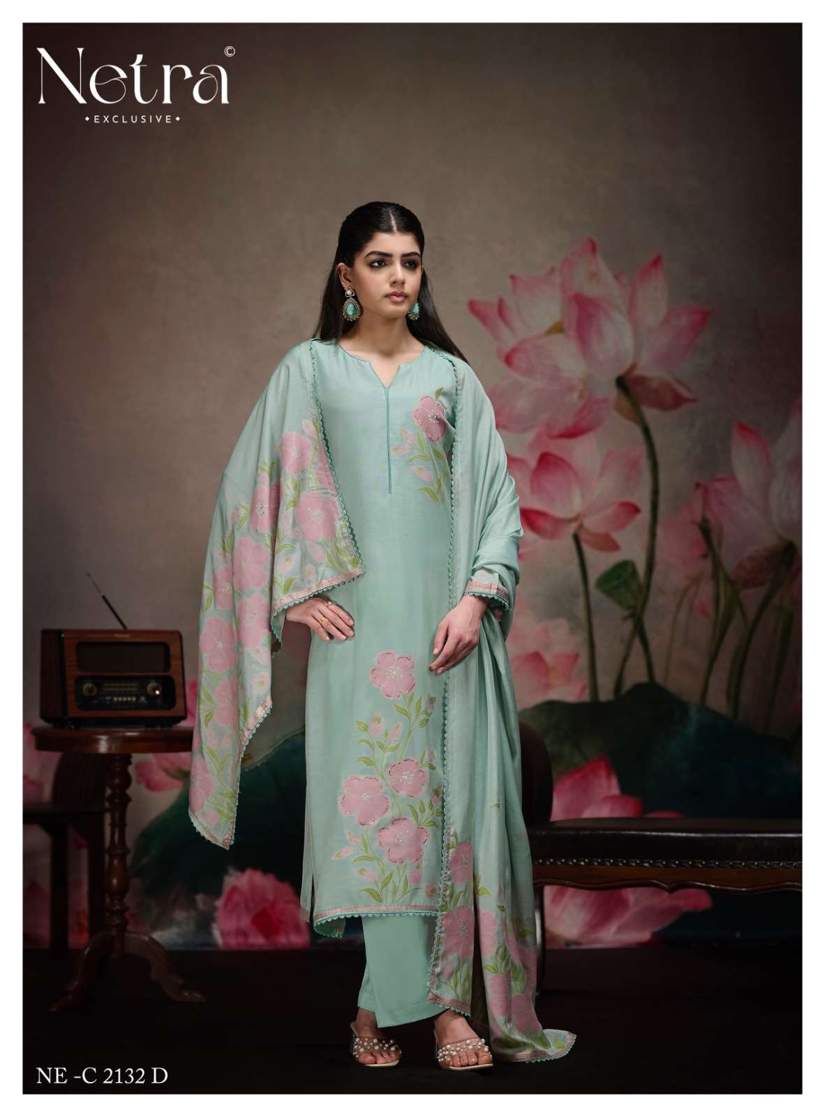 Netra Exclusive Kashish Dress Material Wholesale Catalogue - Amrah Wholesale